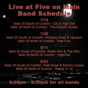 farmingdale live after five